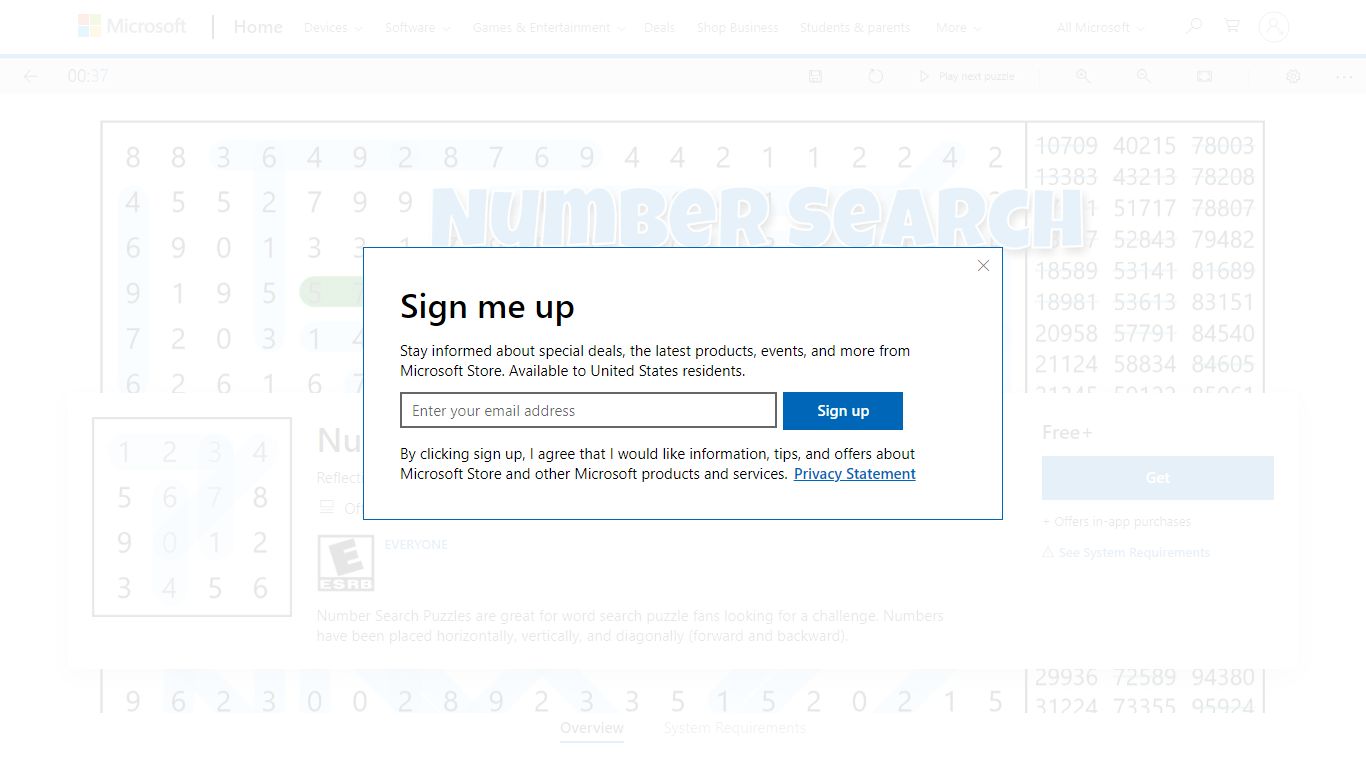 Get Number Search Puzzles - Microsoft Store